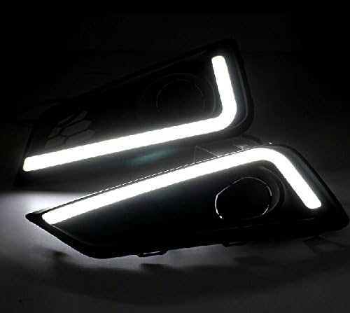 AupTech Автомобилни Дневни Светлини DRL LED Комплект фарове за мъгла, Фарове за Honda City GM6 2014 2015