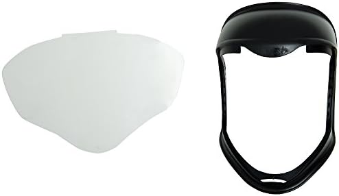 Защитна маска Uvex Bionic за лице с Прозрачна козирка от поликарбонат и Противотуманным / трудно покритие (S8510)