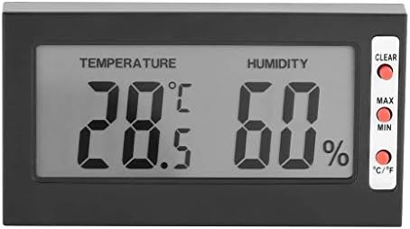 JAHH Стаен Термометър, Дигитален Влагомер, Термометър за стая, Сензор за Влажност на въздуха, Дигитален Влагомер, Влагомер, Цифрова машина за висока точност