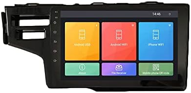 Андроид 10 Авторадио Автомобилната Навигация Стерео Мултимедиен плейър GPS радио 2.5 D Сензорен екран forHonda FIT 2014-2017 Восьмиядерный 4 GB RAM И 64 GB ROM (CarPlay/ Android Auto)