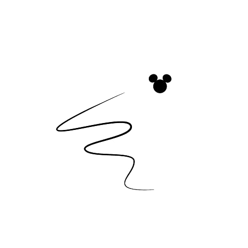 The Crème Shop | Disney: очна линия с два края и печат под формата на лунички Мики (черно)