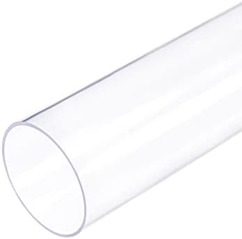 DMiotech ID 36 mm OD 38 м, дължина 0,5 м PVC Прозрачна Пластмасова Тръба Твърда Кръгла Тръба за Водопровод