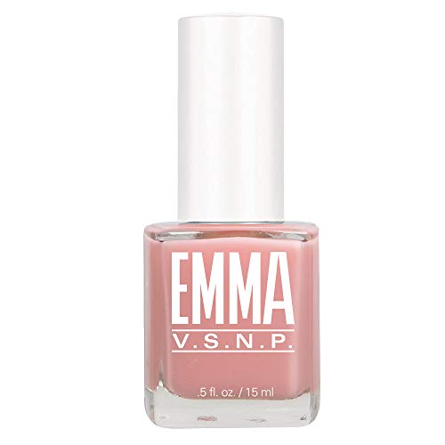 Лак за нокти EMMA Beauty Active, Устойчив цвят на ноктите, формула без 12+ съставки, Веган и без насилие, Think Pink!, 0,5 ет. унция.
