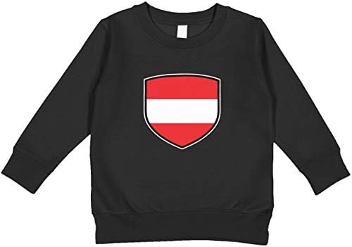 Hoody за деца Amdesco Austria Shield с австрийския Флага