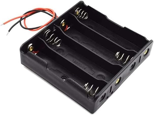 Титуляр на отделението за батерията AIMPGSTL, 8 БР., Кутии за съхранение на батерии серия 3,7 В, направени със