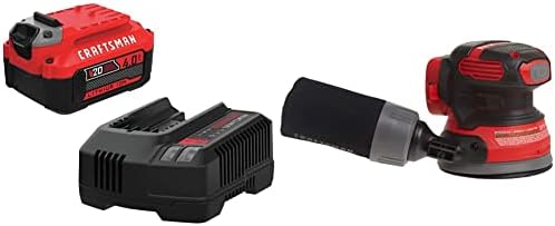 Батерия Занаятчийска V20, Набор от инструменти, зарядно устройство в комплекта, 4,0 Ah с работна лампа V20, само един инструмент (CMCB204-CK и CMCL060B)