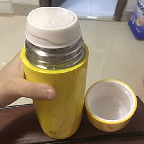 SDFGH Термос Бутилка за Вода Пътна Чаша, Изолирано Пътна Чаша от Неръждаема Стомана, Компактна Бутилка за напитки