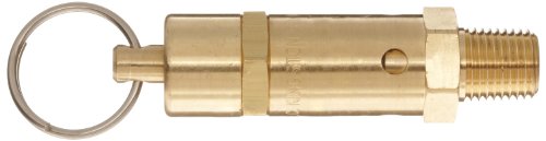 Предпазен Клапан серия Kingston 112CSS от Месинг с ИАНМСП-код, Определен натиск 50 паунда на квадратен инч, жак 1/4