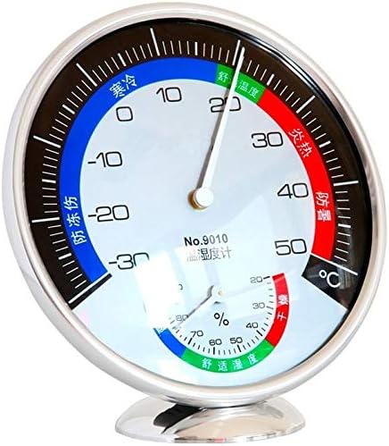 XJJZS Вътрешен Домакински Хладилник С Циферблат Термометър за Фризер Хладилник с една Кука ABS Мини Измерване на Температурата на Инструмент За Измерване на Температ?