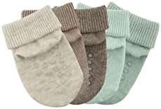 Чорапи за новородени BROSS Унисекс и Чорапи от Памук за деца, Чорапи за малки момичета и Чорапи за малки момчета, 5 чифта чорапи