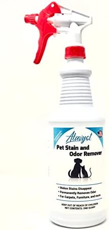 Atavyst Супер Средство за отстраняване на петна и миризми от домашни животни - Препарат за Котешки и кучешки - Средство за отстраняване