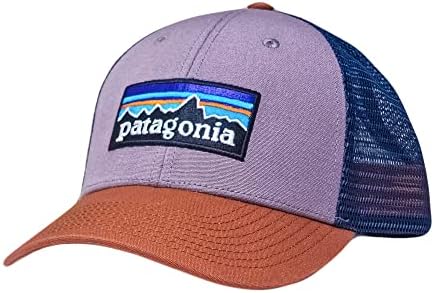 Шапката е на шофьор на камион с логото на Patagonia P-6
