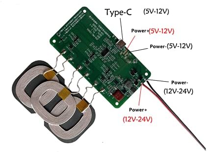 Taidacent Сгъваем Модул за Безжично Зарядно устройство 3 в 1, 3 в 1 Qi Бърза Безжична зарядно устройство PCBA 18 W 15 W 7,5 W 5 W 3 Сонда Магнитно Автомобилното Безжично Зарядно устро
