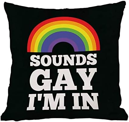ЛГБТК Дъгова Калъфка за гей-Лесбийской Гордост Звучи По-гейски, аз съм в Калъфка за гейовете, Калъфка за Свети