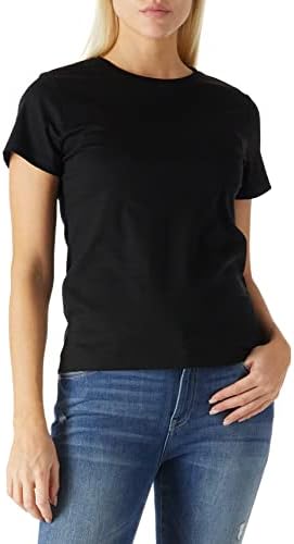 Женска Тениска с кръгло деколте, Класическа Тениска с Къс Ръкав, Потници От Мека Памучна Коприна, плат Tencel
