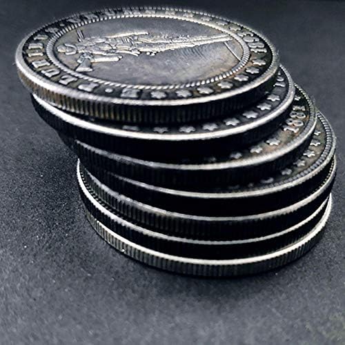 Колекция възпоменателни монети от 1921 Г. God 3D Възпоменателна Монета Morgan Hoobo Копие Декорация на Дома, Подарък За Нова Година