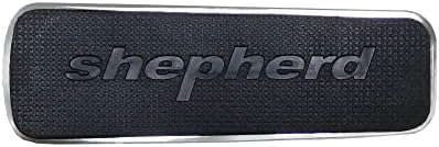 Вратата клин Shepherd Hardware 3314 от Дизайнерско никел сатен завършени с Неплъзгащи гумена основа