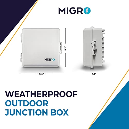 Външна разпределителните скоростна MIGRO за електрическото оборудване, устойчиви на атмосферни въздействия (без