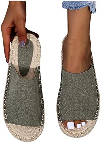 USYFAKGH / дамски сандали-плъзгачи, модни дамски ежедневни обувки, дишаща улични обикновена чехли