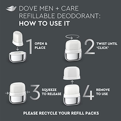 Набор от Дезодоранти Dove Men + Care Ultimate Еднократна употреба 0 процента Алуминий Дезодорант Clean Докосване,