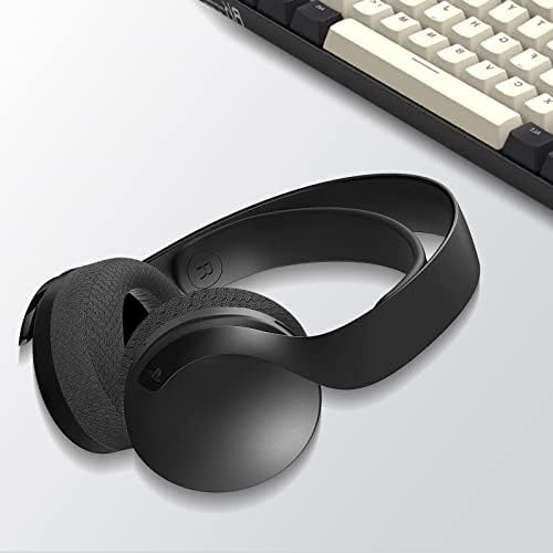 Подмяна на амбушюров GVOEARS за Sony Playstation 5 PS5, безжични слушалки Pulse 3D (дишаща окото плат)