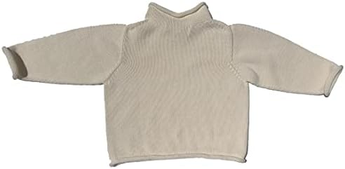 Брендолио, Безшевни Пуловер от Джърси с дълъг Ръкав от Чесаного Памук, за Бебета и Деца