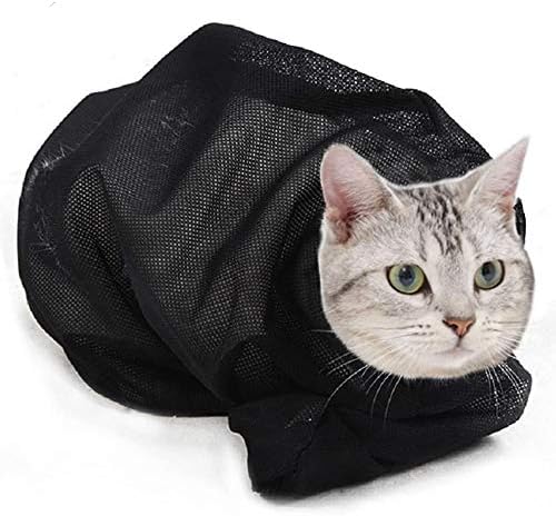 Чанта за грижа за котки ASOCEA Устойчиви на укусам и надраскване за Къпане, Инжекции, Прегледи, Подрязване на ноктите