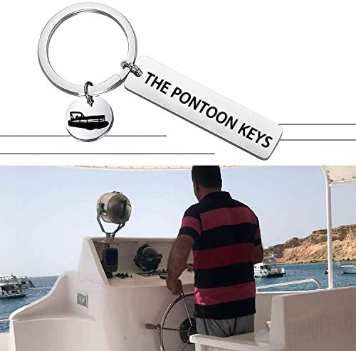Подарък Понтон ЧООРО Подарък на Капитан Понтон Подарък на Собственика на Понтон Украса За Каране На Лодки На Ключовете