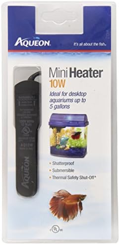 Мини-нагревател за аквариум Aqueon, 10 W, Пластмаса