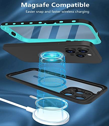 Дизайн Guirble за iPhone 14 Pro Max Водоустойчив калъф, устойчив на удари Прахоустойчив калъф за телефон за iPhone