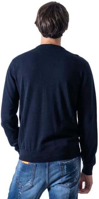 Мъжки Пуловер с голямо лого A|X ARMANI EXCHANGE в тон, Пуловер