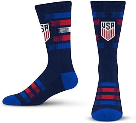 За Galina Краката на Американския Футболен Выцветший В Ивицата Команден Чорап Отборен Цвят Голям размер