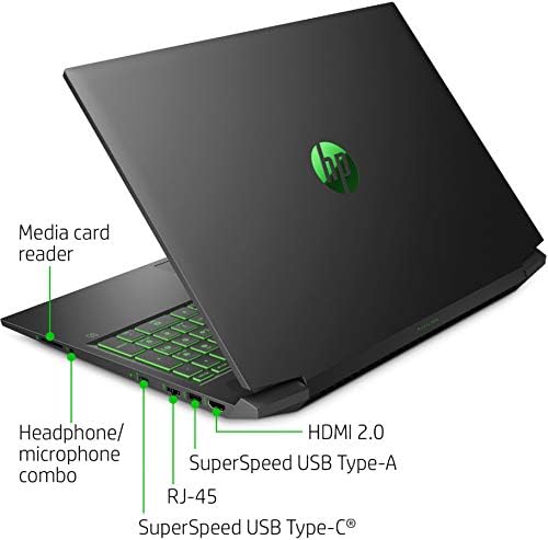 Лаптоп HP Pavillion 2020 16,1 FHD 144 Hz IPS | Intel Core i5-10300H 10-то поколение | 32 GB ram | 512 GB SSD памет +