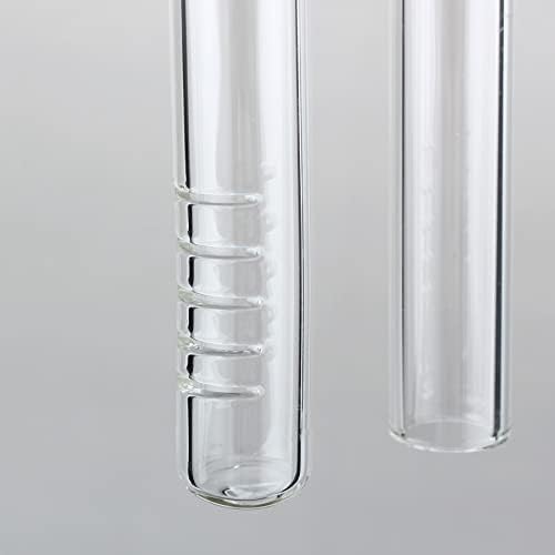 Набор от стъклени тръби Алфи Пет - Jalen от 3 части с Лилии и част на скимера за входящите и изходящите потоци за мини-Аквариумной
