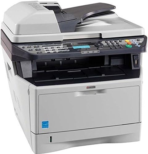 Многофункционален принтер Kyocera 1102MK2US0 ECOSYS FS-1035MFP/DP черно-бял; Скорост на печат 37 страници в минута; Стандартен печат, копиране и цветно сканиране; Стандартен двустран
