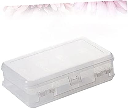 STOBOK 2 елемента 10 Прозрачни Пластмасови Кутии-Организаторите Акрилна Кутия За Съхранение на Бижута Органайзер За