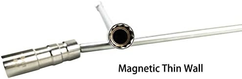 14 мм Магнитен Тонкостенный карданния За Отстраняване на Гнездата на Свещите Дължина 12pt 305 мм
