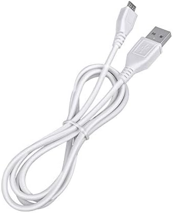 PK Power 5ft Бял Micro USB Кабел За Зареждане, Зарядно Устройство, Кабел за Tomtom Tom Tom VIA 180 200 220 1400T