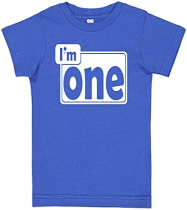 Тениски Ръчен труд За Момчета и Момичета На Рожден Ден | Сладък Екипировки За Първият рожден ден на I ' m One