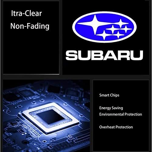 за Subaru Интеграция Ультраяркие Ступенчатые led светлини за локви, Ультраяркий led 3D лазерен илюзорен сивата светлина, никога не избледнява с удлинителем, опаковки от 4