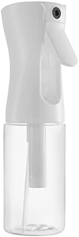 Празен пулверизатор DilaBee Continuous Mist за косата, 5 мл - Спрей за пръскане на вода Salon Quality 360 - Аерозолен Спрей за стилисти под натиска на Mister без BPA (5 грама)