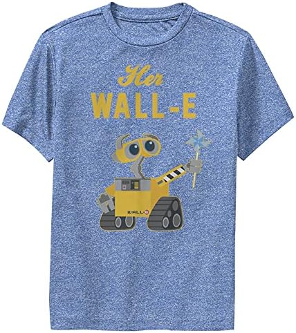 Тениска Boy 's Wall-E на свети Валентин с участието на я Wall-E Performance Tee