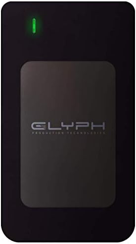 Твърд диск Glyph Atom RAID (външен USB-C, USB 3.0, Thunderbolt 3) (4 TB, черен)