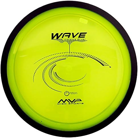 Диск за голф MVP Sports Proton Wave Distance Driver Disc Golf [Цветове могат да се различават] - 160-169g