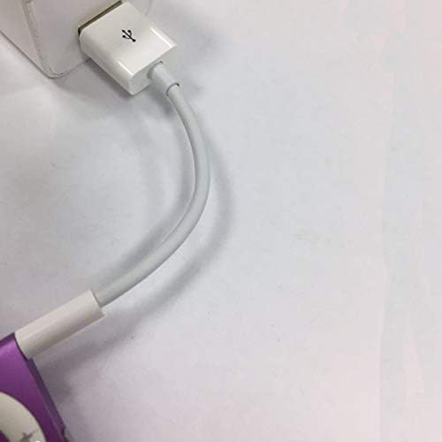 Приятелска Смяна на USB кабел за дата за iPod Shuffle Кабел за зарядно устройство (2 комплекта) 3,5 мм Жак/щепсел