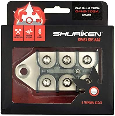 SHURIKEN - Латунная Шина табела за пръстеновидни клемм, конектори батерии (SK-TML-PL)