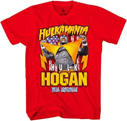 Тениска суперзвезда на WWE Хълк Хогана - Халкамания Hollywood Hogan - Тениска на световния шампион по борба