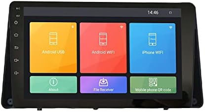 Андроид 10 Авторадио Автомобилната Навигация Стерео Мултимедиен плейър GPS радио 2.5 D Сензорен екран за Renault Megane II 2004-2008 Восьмиядерный 4 GB RAM И 64 GB ROM (CarPlay / Android Auto)