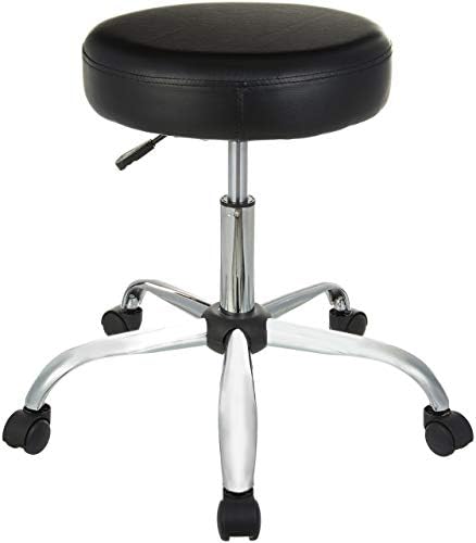 Универсален Бар стол Basics за чертане в спа центъра на колела - Черен