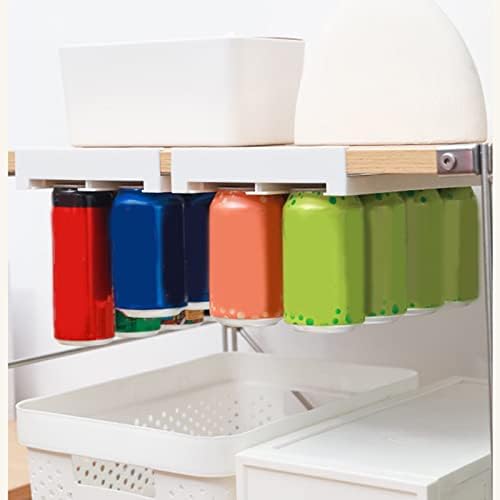 Хладилник с фризер диспенсер рафтове за съхранение на сода напитка хладилник за съхранение на плъзгащи се рафтове за фризера с кухненски органайзер хладилник раф?